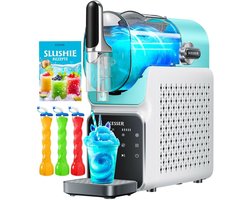 Slush Machine 2 Liter - 6 Programma's in 25 min - voor Slush, Milkshakes, Frappés, Bevroren Sap & Cocktails