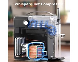 Slush Machine – Slushie Maker – IJsdrank Machine – Sorbetapparaat – Smoothiemaker – 5 Snelheden – 2 Liter Inhoud