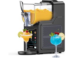 Slushie Machine 1,9 L – 6 Programma's voor Slushies, Milkshakes en Margarita's – Automatische Diepvriesdrankmaker met Zelfreiniging