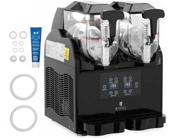 Slushmachine – Slush Puppie Maker – Granitor – Ijsmachine – Slush Puppy Machine – Dubbele 2 x 3L Tanks – Krachtige 380W Koeling