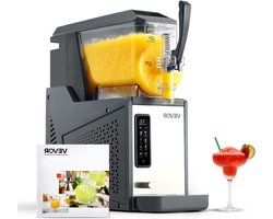Slushmachine – Slush Puppy Maker – Ijsmachine – Margarita Machine – Milkshakemachine – 4 Liter Capaciteit – 350W Krachtige Compressor – Zelfreinigende Functie