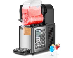 Slushymachine – Slush machine – IJsmachine – Drankenmaker – 4 Liter Inhoud – Flexibele Temperatuurinstellingen – Rvs Behuizing
