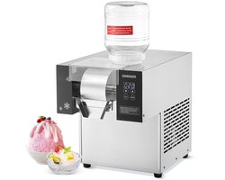 Sneeuwvlok-ijsmachine - Commercieel - 170 kg/24u Capaciteit - RVS Behuizing - Luchtkoeling - Automatische ijsproductie - Voor bakkerij/café