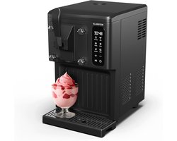 Softijsmachine met Zelfreiniging en Touchscreen - 5L Capaciteit voor IJs, Milkshakes en Smoothies