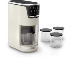 Tefal Dolci IG602A - IJsmachine - 10 Programma's - 1.4L - Automatisch spoelprogramma - Geschikt voor Sorbet en Roomijs