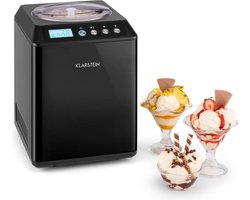 Vanilly Sky Family IJsbereider Frozen Yoghurt 250W 2,5l zilver.
