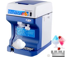 VEVOR 120kg/u Sneeuwkegelmachine Ijsscheerapparaat Sneeuwkegel Bevroren Ijs Scheren Slushie Maker Commerciële Machine