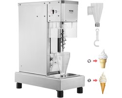VEVOR IJsmixer IJsmachine Roerder RVS 750W Commercieel