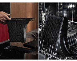 AEG NCH84B03CZ Zwart Ingebouwd 80 cm Inductiekookplaat zones 4 zone(s) Inbouw afzuigkap