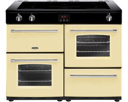 Belling Farmhouse 110 Ei Range cooker Zone van inductiekookplaat Crème