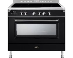 Boretti CFBI901ZW fornuis Vrijstaand fornuis Zone van inductiekookplaat Zwart A