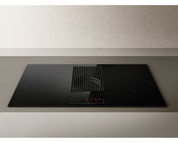 Elica NikolaTesla Prime S Zwart Ingebouwd 83 cm Inductiekookplaat zones 4 zone(s) Inbouw afzuigkap