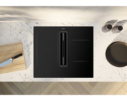 ETNA AKI560ZT kookplaat Zwart Ingebouwd 60 cm Inductiekookplaat zones 4 zone(s) Inbouw afzuigkap