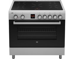 ETNA FI590RVS - Inductiefornuis (90 cm) - RVS - 3-fase
