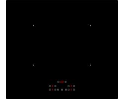 Exquisit EKI614-30 - Inbouw inductie kookplaat - 4 Kookzones - Met Booster - Met Kinderslot