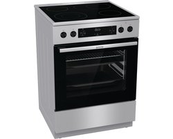 Gorenje GECS6C70XPA Vrijstaand fornuis Inductiekookplaat zones Roestvrijstaal A