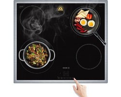 Grote Siliconen Inductiebeschermingsmat 54 x 90 cm Transparant - Krasbescherming en Multifunctionele Mat