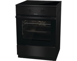 HISENSE HEIT6A40BG Fornuis met inductie kookplaat - A - Zwart