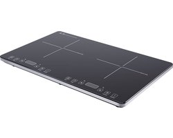 Inductie Kookplaat Vrijstand - 2 pits - Elektrische kookplaat - 2000 + 1500W - Touch control