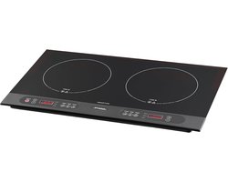 Inductiekookplaat met 2 pits - Inbouw of Vrijstaand - Perfect voor Mobiele Kookruimtes