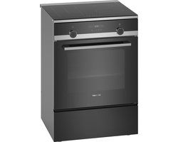 iQ500 Fornuis inductie, zwart/rvs