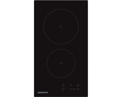 Keramische kookplaat - DAEWOO - 2 branders - 30 cm - BH3VTF19BNM - Zwart