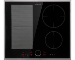 Klarstein Induktionskochfeld, Glaskeramik Kochfeld, Induktionskochfeld met 4 Platten, Einbau Induktionskochfeld met Touch Display, Digitalanzeige en Timer Funktion, Schnelles Aufheizen, 7000 Watt – geschikt voor thuisfitness en sportschoolgebruik, du