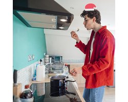 MMP® Elektrische Kookplaat 4 Pits - Elektrische Fornuis - Elektrische Kookplaat Vrijstaand - 4 Kookplaten 60 cm - Kinderslot - Zwart - 59cm x 52cm x 6cm