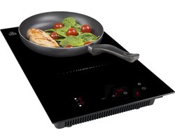 Princess Vrijstaande elektrische kookplaat - 303015 - 3300W - 2 kookzones - Inductie - Inbouw en vrijstaand gebruik