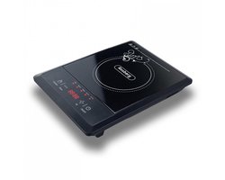 Rosberg Inductiekookplaat, Vrijstaand, 2000 W, 8 temperatuurniveaus, 5 kookprogramma's, led-display, automatische uitschakeling, zwart