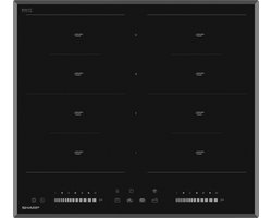 Sharp KH6I46CS00EU-inductie kookplaat-inbouw-vertical full flex zone