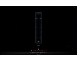 Siemens iQ500 ED877FQ25E kookplaat Zwart Ingebouwd 80 cm Inductiekookplaat zones 4 zone(s) Inbouw afzuigkap