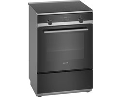 Siemens iQ500 HL9S5E040U fornuis Vrijstaand fornuis Inductiekookplaat zones Zwart A