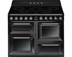 SMEG TR4110IBL2 - Inductie fornuis - 110 cm - Zwart