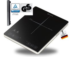 Sommertal inductiekookplaat 1 plaat / 2 plaat 2000W/3500W draagbaar superslank ontwerp tot 240 °C met 4 uur timer, tiptoetsbediening, kinderslot, professionele inductiekookplaat inductiekookplaat