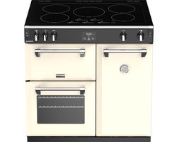 Stoves Richmond S900 Ei Range-fornuis Zone van inductiekookplaat A Crème