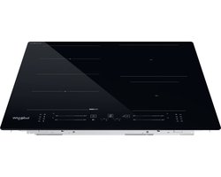 Whirlpool Inductiekookplaat | Model WF S3660 CPNE | Inbouw | 59 cm | 4 zones | FlexiSide | Zwart