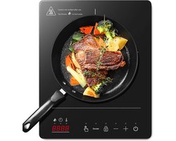 ZRSS® Inductie Kookplaat Vrijstaand - Elektrische Kookplaat - Draagbaar - 20 Standen