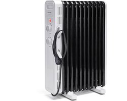 Aigostar Olieradiator - 3 Standen - Oliegevulde radiator - Elektrische Kachel - 13 Ribben - Verwarming - 2500W