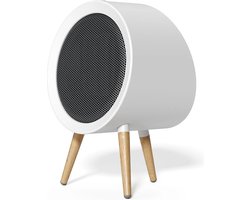 Elektrische Kachels - Elektrische kachel infrarood - Elektrische Ventilator Kachel - 3 Warmtestanden - Ultra Stil - Energiezuinig - Omvalbeveiliging - 1000 Watt - Wit