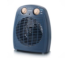 Emerio Ventilator Kachel - 25 m² - 2 Temperatuur instellingen - Ventilatorfunctie - Regelbare thermostaat - Indicatielampje - Omvalbeveiliging - FH-106737.12 Blauw