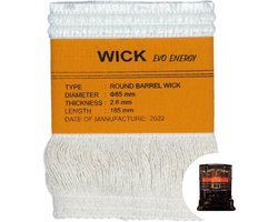 EvoEnergy Petroleumkachel Kous - Lont voor Petroleumkachel - Universeel - 85 x 185mm