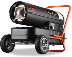FUXTEC heteluchtkanon diesel / kerosine FX-DH116 - 30kW verwarmingsvermogen - ideaal voor magazijnen en werkplaatsen