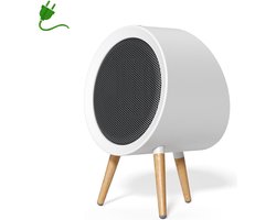 GAIATOP Elektrische Kachel - Elektrische Ventilator Kachel - Kachel - Energiezuinig - 3 Warmtestanden - Bescherming Tegen Oververhitting - 2 Seconden Opwarmtijd - 1000W - Wit