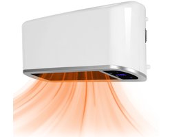 Keramische Wandkachel - Wandverwarming Elektrisch WLAN - Radiator voor maximaal 60 m² - 1000/2000W - Heater Kachelventilator - Premium met afstandsbediening
