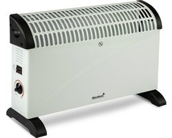 MaxxHome Elektrische Convector Kachel - 750 /1250 / 2000 Watt - Verstelbare Thermostaat - Wit