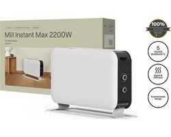 Mill CO2200MECMAX- design convectorkachel - 2200W - tot 30m2 - 5 jaar garantie