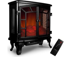 Monzana Elektrische Kachel – Incl. Afstandsbediening 2000 W Zwart