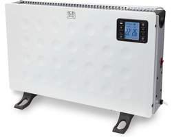 Perel Smart Convectorkachel, voor binnen, drie warmtestanden, 2000 W, 60.5 x 37.5 x 21 cm