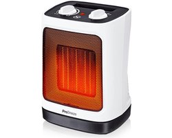 Pro Breeze Kachel - Automatische Draaiing, 3 Standen, Keramische Elektrische Verwarming - Ventilatorkachel - Wit